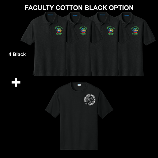 Faculty Cotton Black Bundle