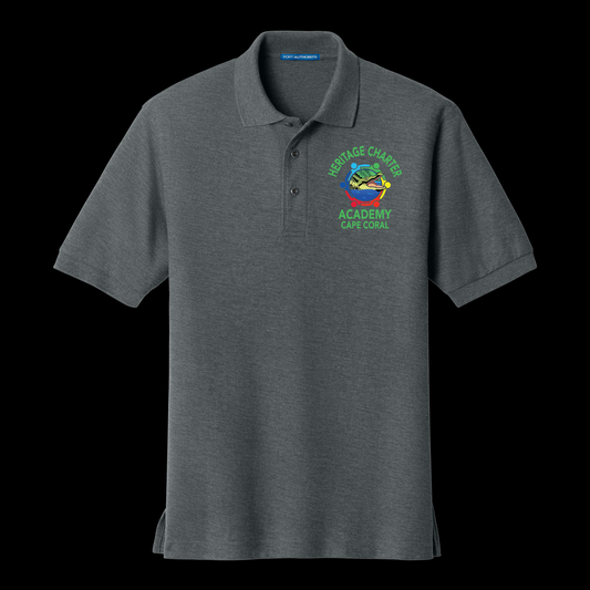 Heritage Charter Academy Cotton Polo - Faculty