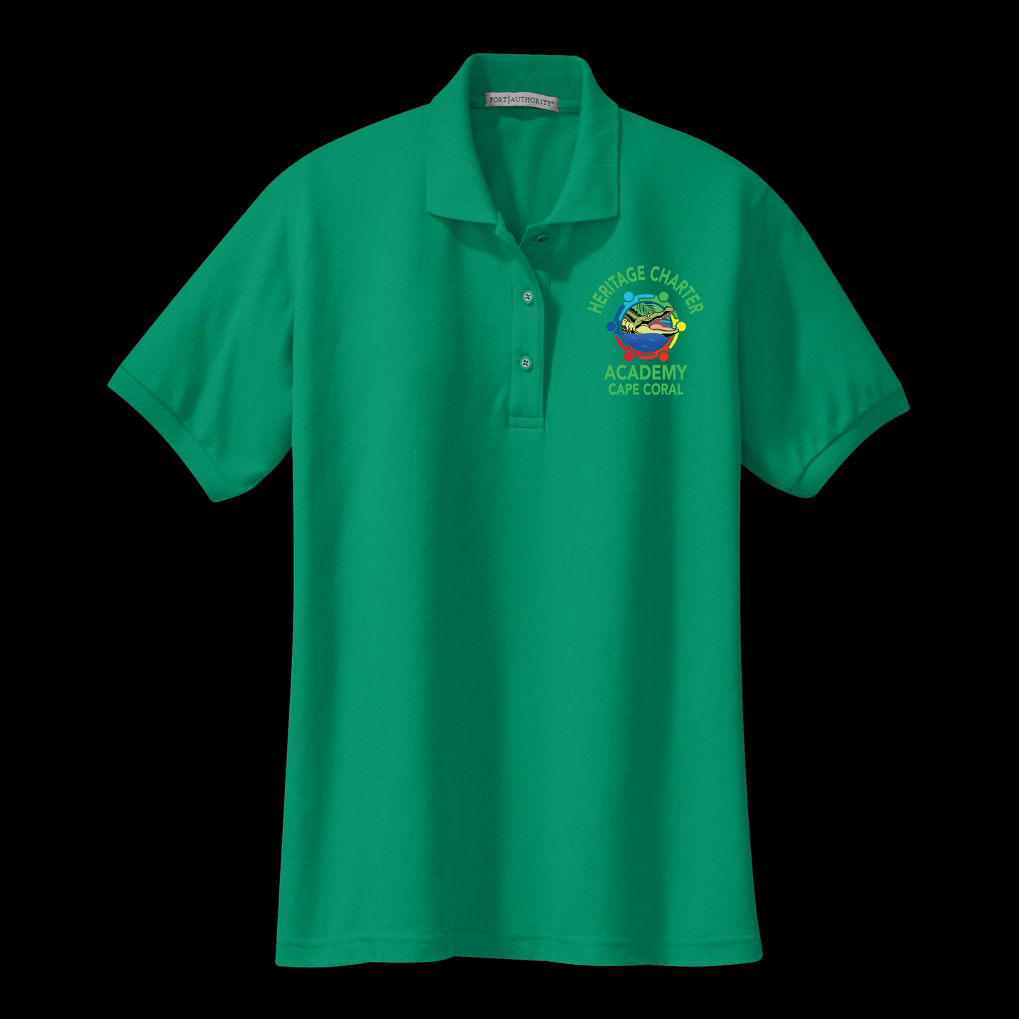 Heritage Charter Academy Ladies Cotton Polo - Faculty