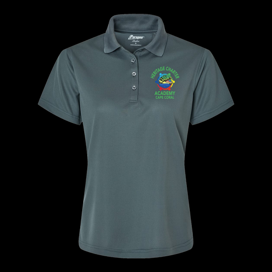 Heritage Charter Academy Ladies Performance Polo - Faculty