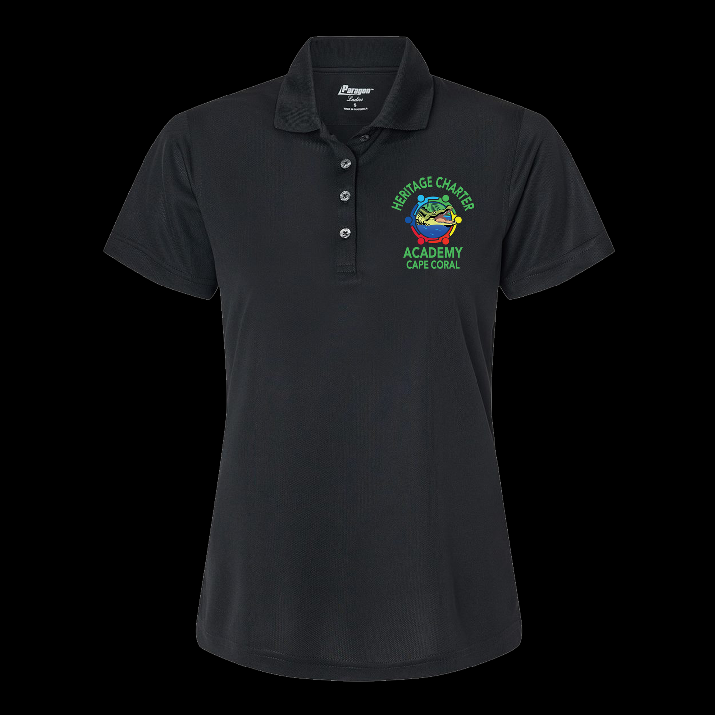 Heritage Charter Academy Ladies Performance Polo - Faculty