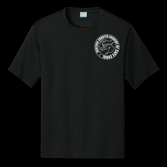 Heritage Charter Academy Short Sleeve  Performance Spirit Shirt- Faculty