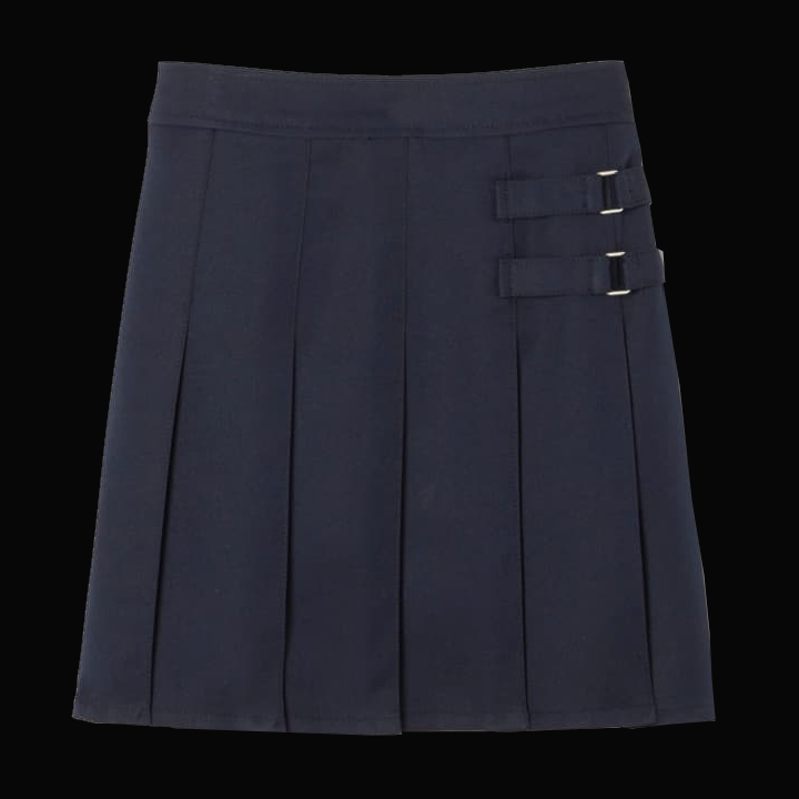 Heritage Charter Academy Girls' Pleated Two-Tab Skort