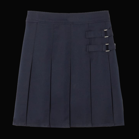 Heritage Charter Academy Girls' Pleated Two-Tab Skort