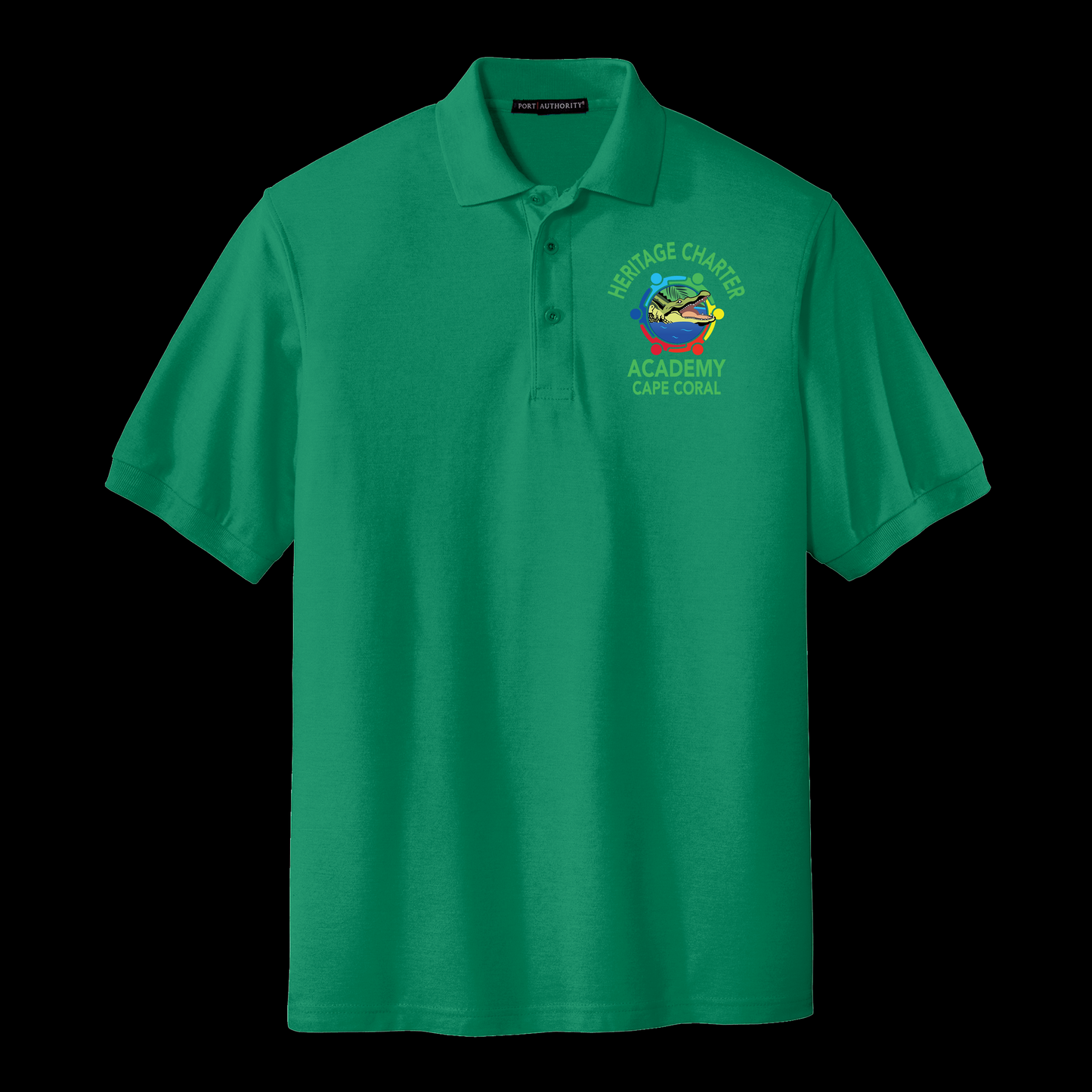 Heritage Charter Academy Cotton Polo - Faculty