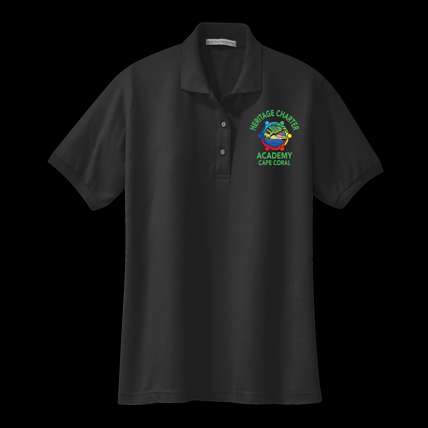 Heritage Charter Academy Ladies Cotton Polo - Faculty