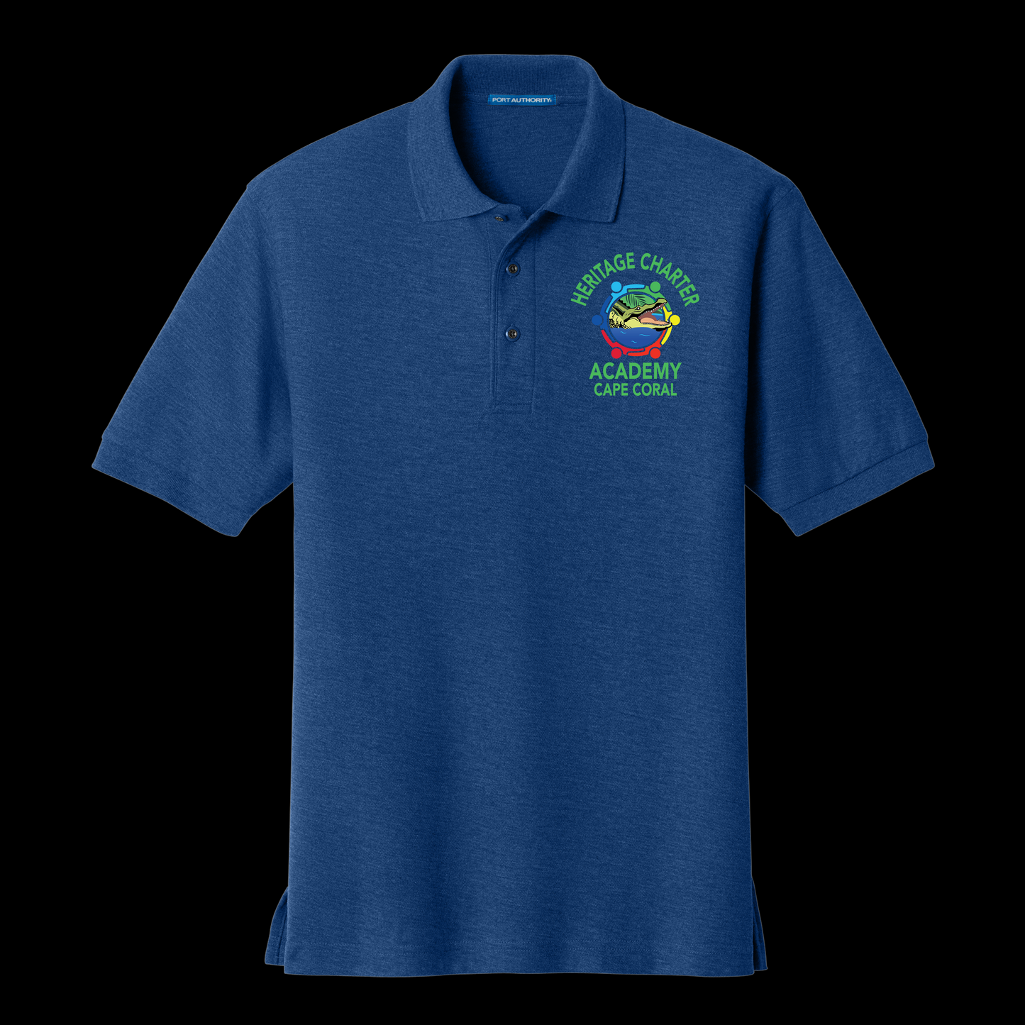 Heritage Charter Academy Cotton Polo - Faculty