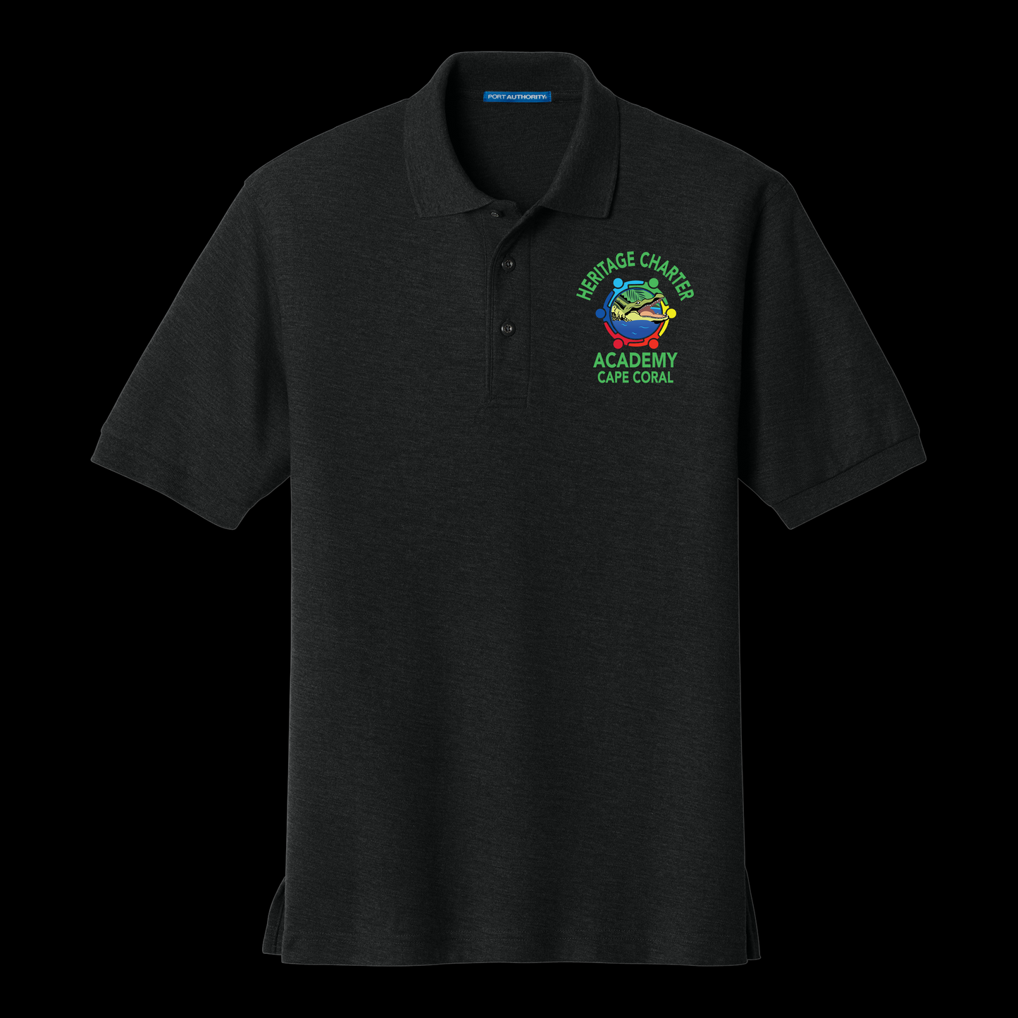 Heritage Charter Academy Cotton Polo - Faculty