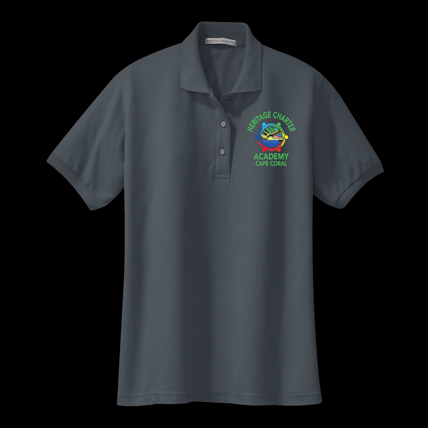 Heritage Charter Academy Ladies Cotton Polo - Faculty