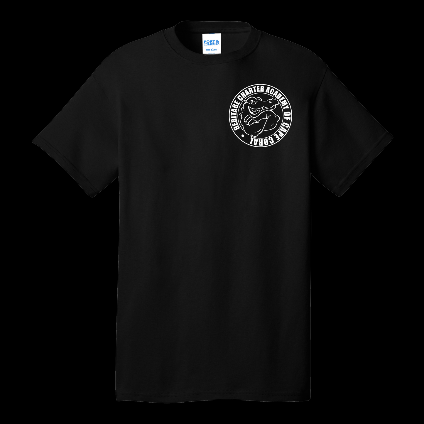 Heritage Charter Academy Short Sleeve Cotton Spirit Shirt- Faculty
