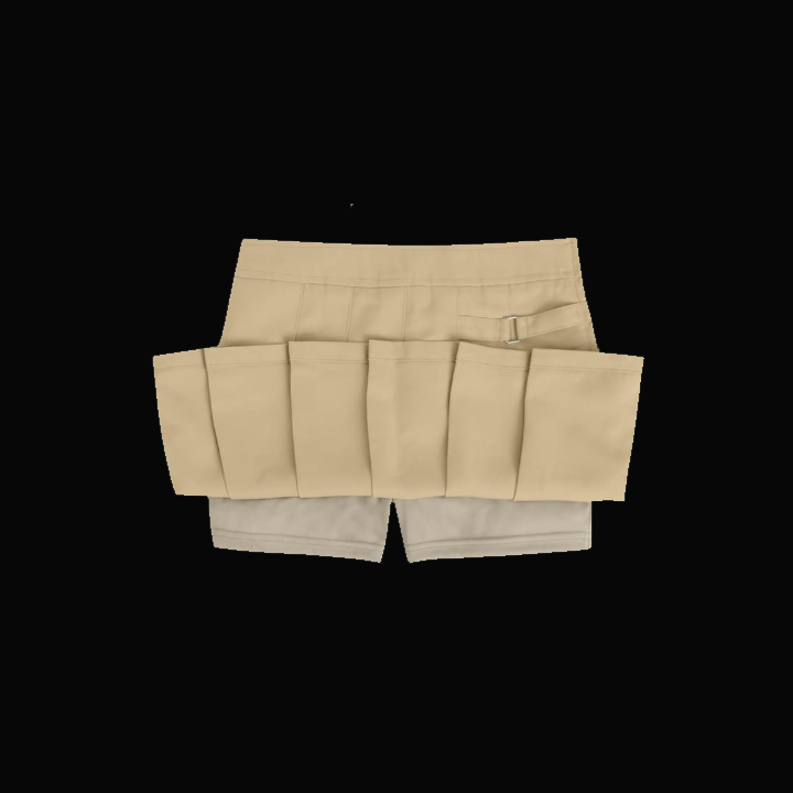 Heritage Charter Academy Girls' Pleated Two-Tab Skort